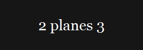 2 planes 3