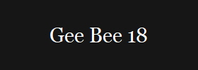 Gee Bee 18