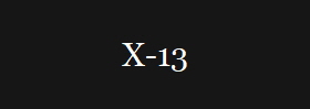 X-13