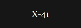 X-41